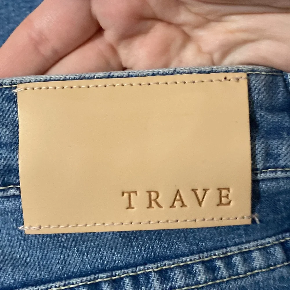 Trave Collette Kick Flare jeans in Seaside Blue size 31